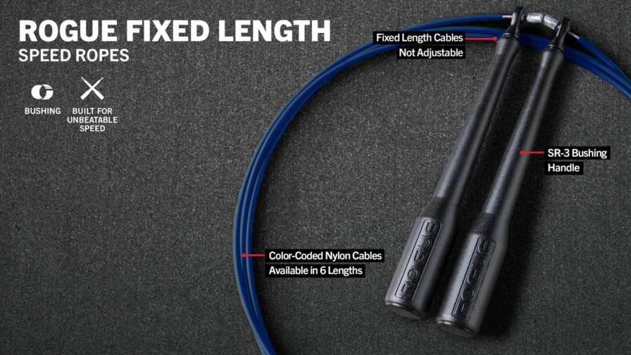 Conditioning * | Rogue Fitness Rogue Fixed Length Bushing Speed Ropes