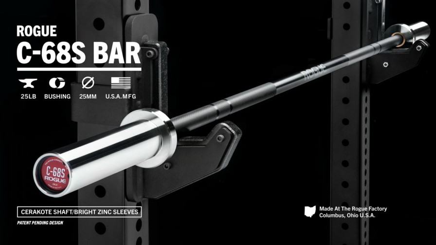 Weightlifting Bars & Plates * | Rogue Fitness Rogue C-68S Bar