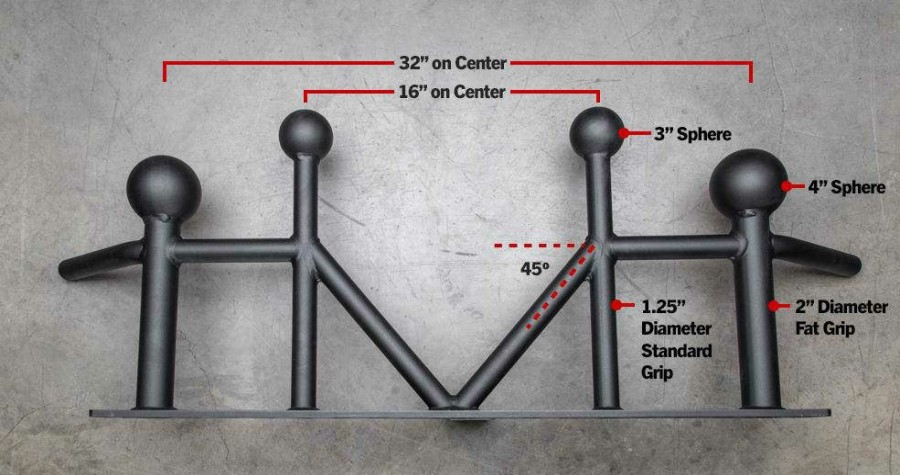 Rogue Rigs & Racks * | Rogue Fitness Rogue Monster Crown Pull-Up Bar