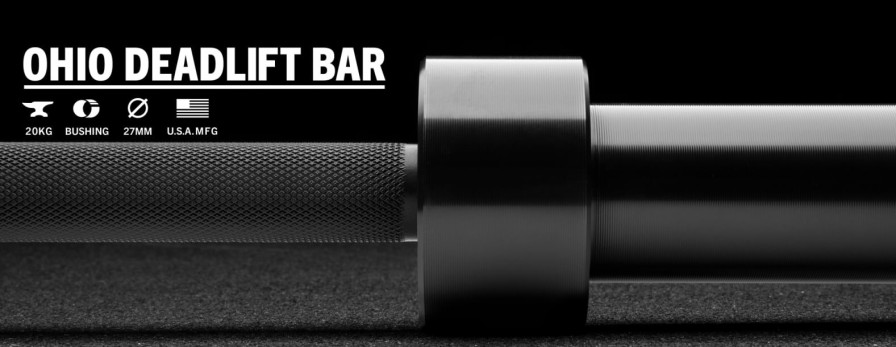 Weightlifting Bars & Plates * | Rogue Fitness Rogue Ohio Deadlift Bar Cerakote