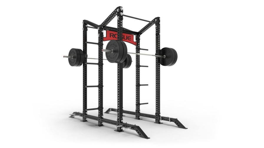 Rogue Rigs & Racks * | Rogue Fitness Monster Collegiate Half Racks