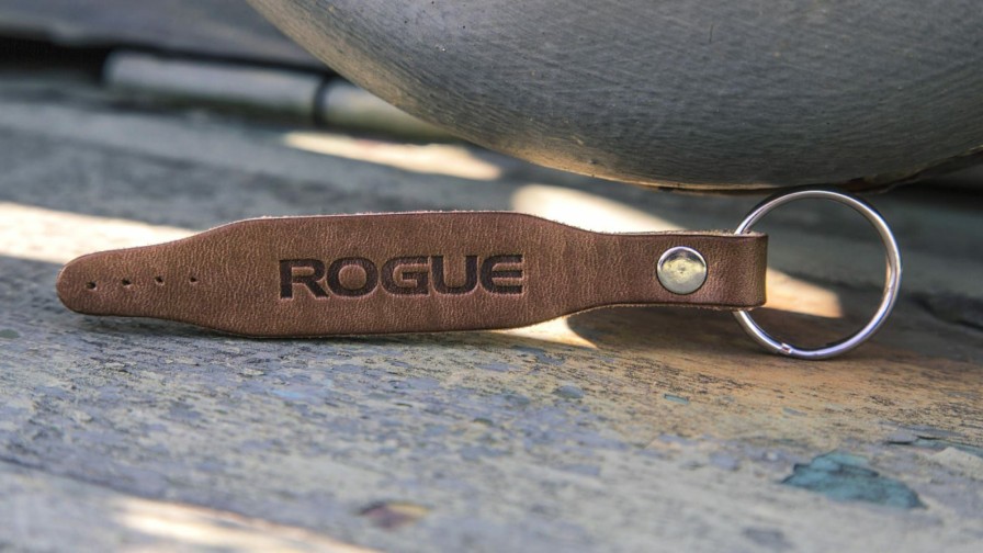 Rogue Gear & Accessories * | Rogue Fitness Rogue Leather Belt Keychain