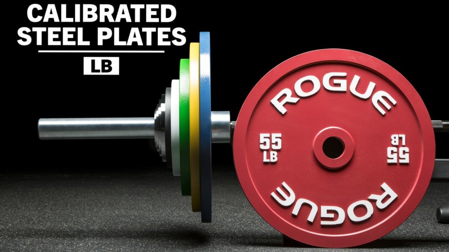 Weightlifting Bars & Plates * | Rogue Fitness Rogue Calibrated Lb Steel Plates