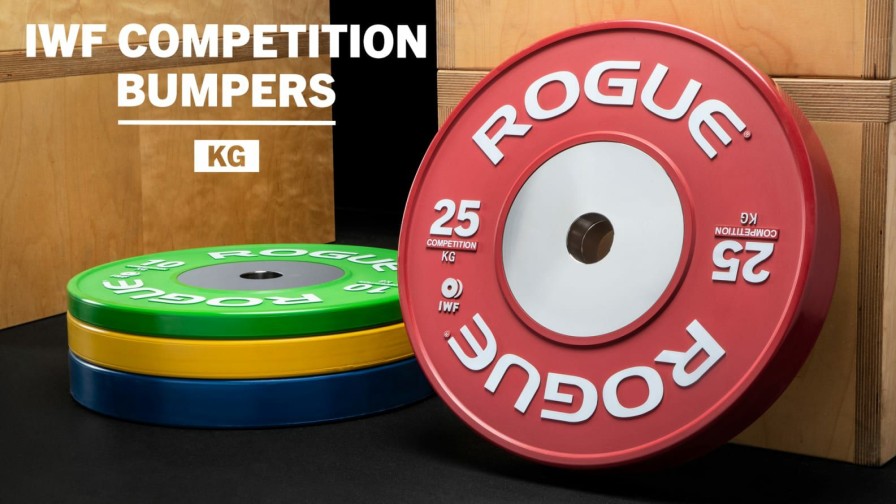 Weightlifting Bars & Plates * | Rogue Fitness Rogue Kg Competition Plates (Iwf)