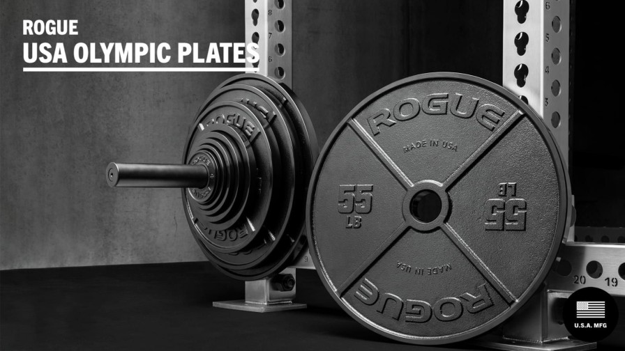 Weightlifting Bars & Plates * | Rogue Fitness Rogue Usa Olympic Plates