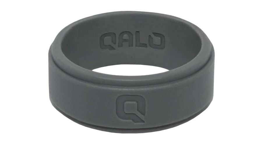 Rogue Gear & Accessories * | Qalo Men'S Step Edge Q2X Silicone Ring