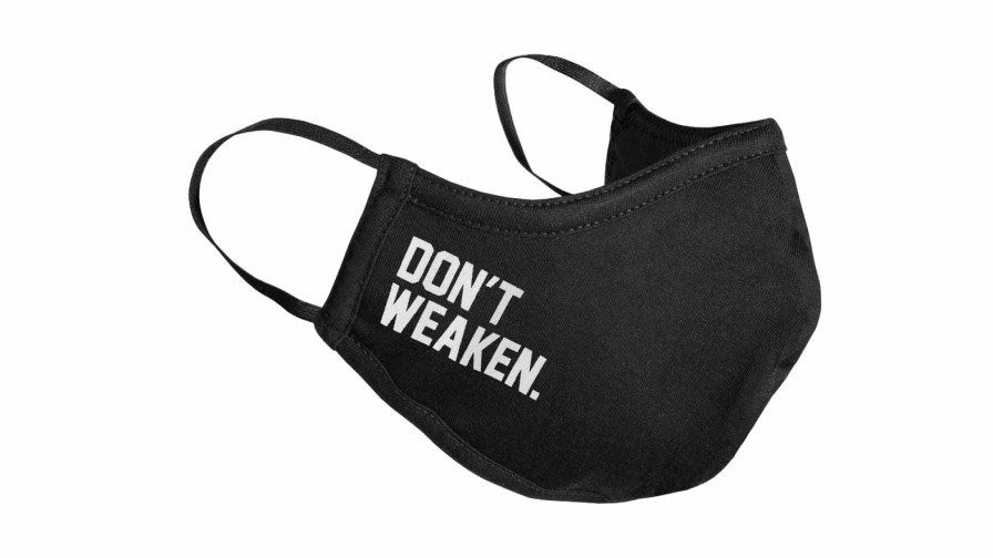 Rogue Gear & Accessories * | Rogue Fitness Rogue Don'T Weaken Face Mask