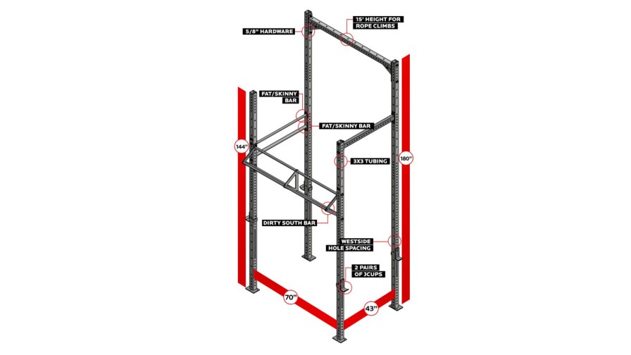 Rogue Rigs & Racks * | Rogue Fitness Rogue V2 Castro Rig