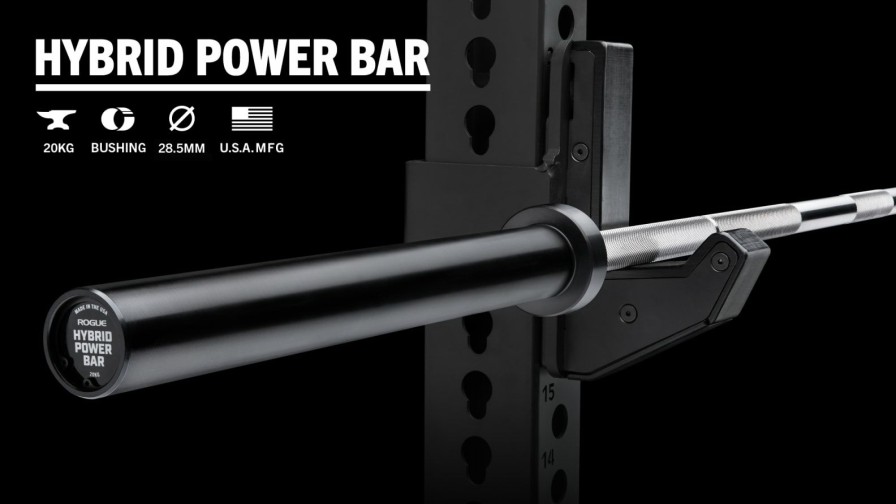 Weightlifting Bars & Plates * | Rogue Fitness Rogue Hybrid Power Bar