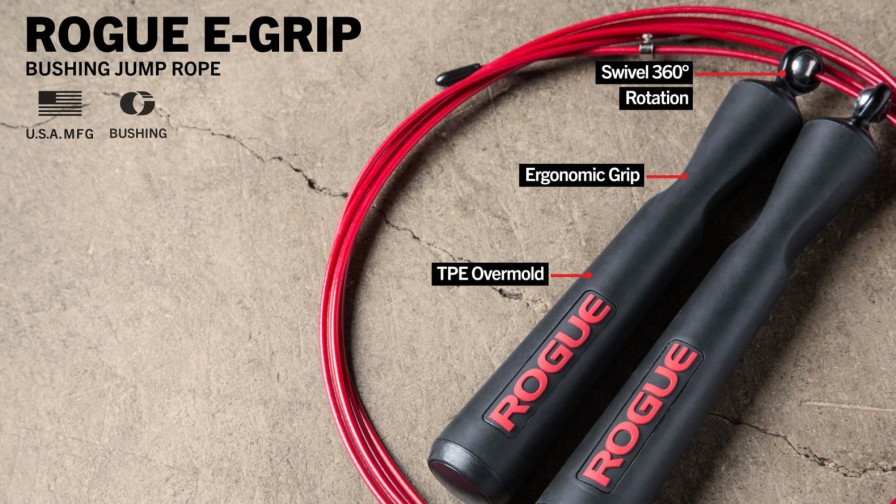 Conditioning * | Rogue Fitness Rogue E-Grip Jump Rope