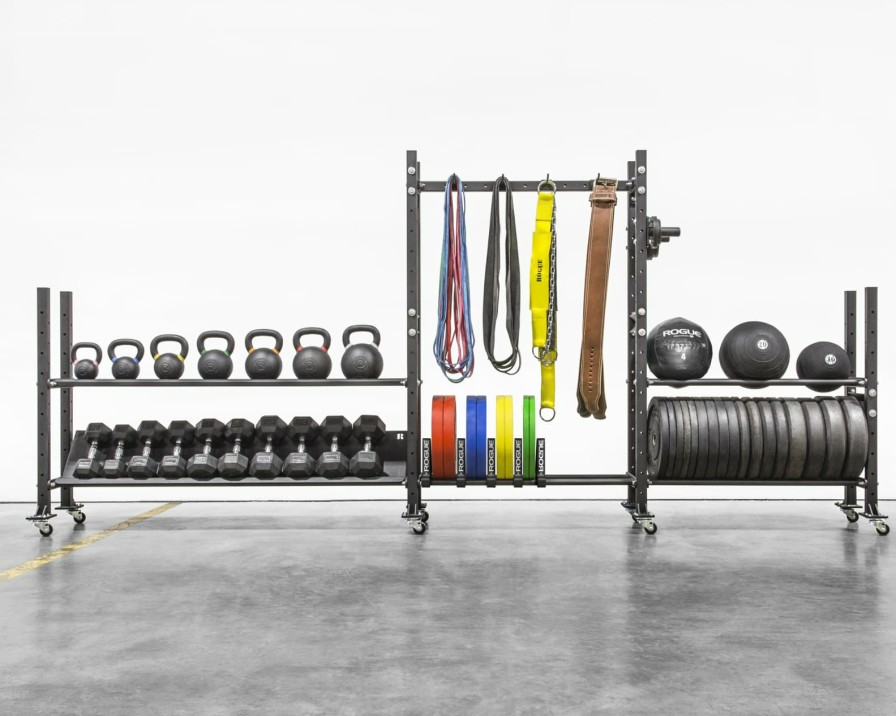 Weightlifting Bars & Plates * | Rogue Fitness 2-Tier Mass Storage System 43