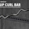 Rogue Rigs & Racks * | Rogue Fitness Rogue Monster Socket Pull-Up Curl Bar