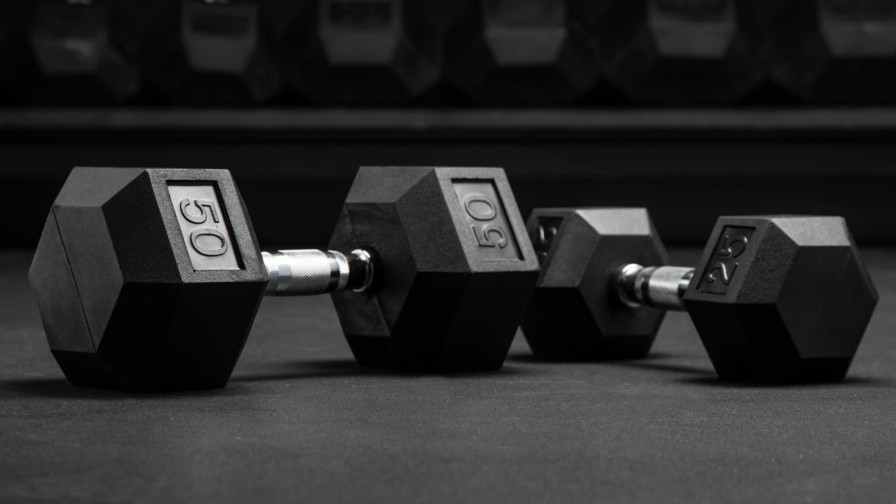 Conditioning * | Unbranded Rubber Hex Dumbbell