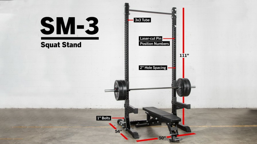 Rogue Rigs & Racks * | Rogue Fitness Rogue Sm-3 Monster Squat Stand 2.0