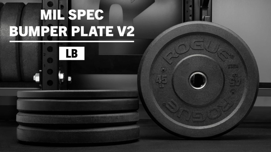 Weightlifting Bars & Plates * | Rogue Fitness Rogue Us-Mil Spec Bumper V2