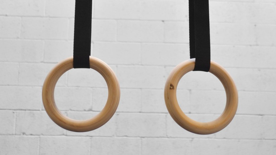 Bodyweight & Gymnastics * | Rogue Fitness Kids Wood Gymnastic Rings