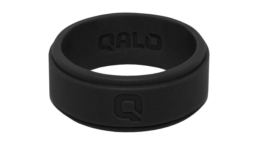 Rogue Gear & Accessories * | Qalo Men'S Step Edge Q2X Silicone Ring