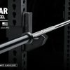 Weightlifting Bars & Plates * | Rogue Fitness The Ohio Bar Stainless Steel / Black