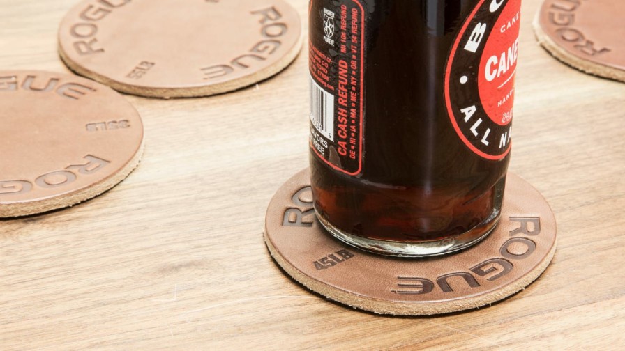 Rogue Gear & Accessories * | Rogue Fitness Rogue Leather Coasters