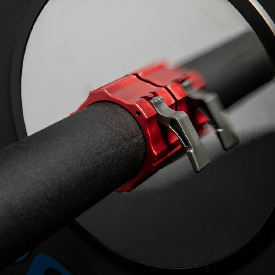 Weightlifting Bars & Plates * | Oso Mighty Axle Collars Red