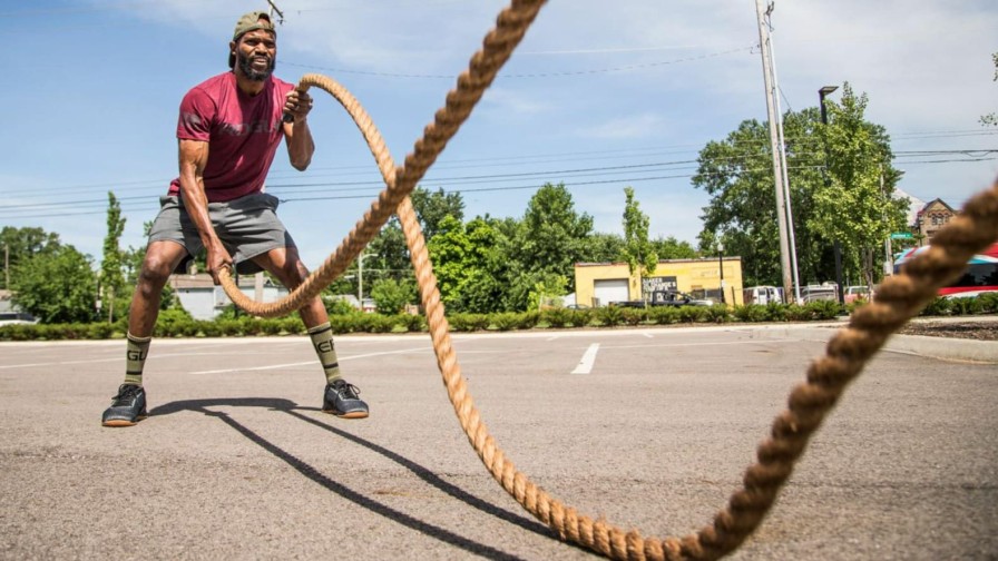 Bodyweight & Gymnastics * | Rogue Fitness Conditioning Rope