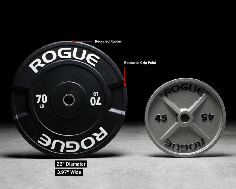 Weightlifting Bars & Plates * | Rogue Fitness Rogue 26'Er Wagon Wheel Pair