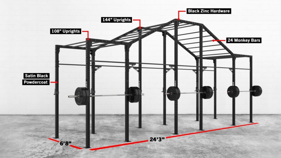 Rogue Rigs & Racks * | Rogue Fitness Monster Lite Monkey Rig 2.0