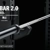 Weightlifting Bars & Plates * | Rogue Fitness The Bella Bar 2.0 Stainless Steel / Black